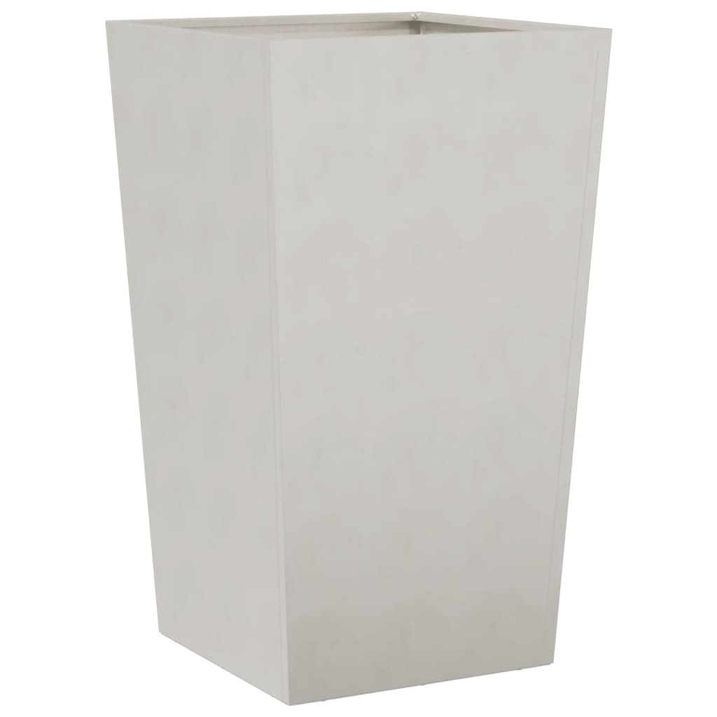 Plant pot 45x45x75 cm stainless steel