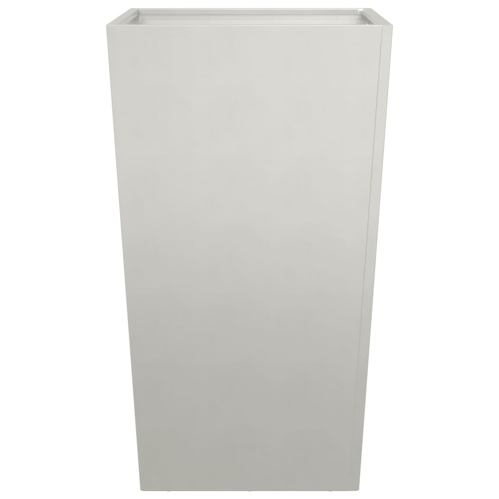 Plant pot 45x45x75 cm stainless steel