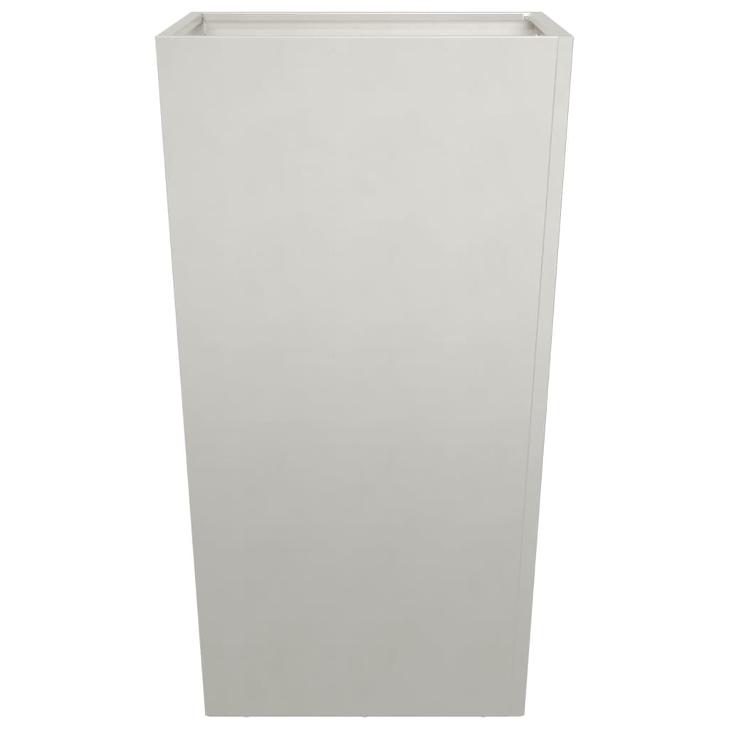 Plant pot 45x45x75 cm stainless steel