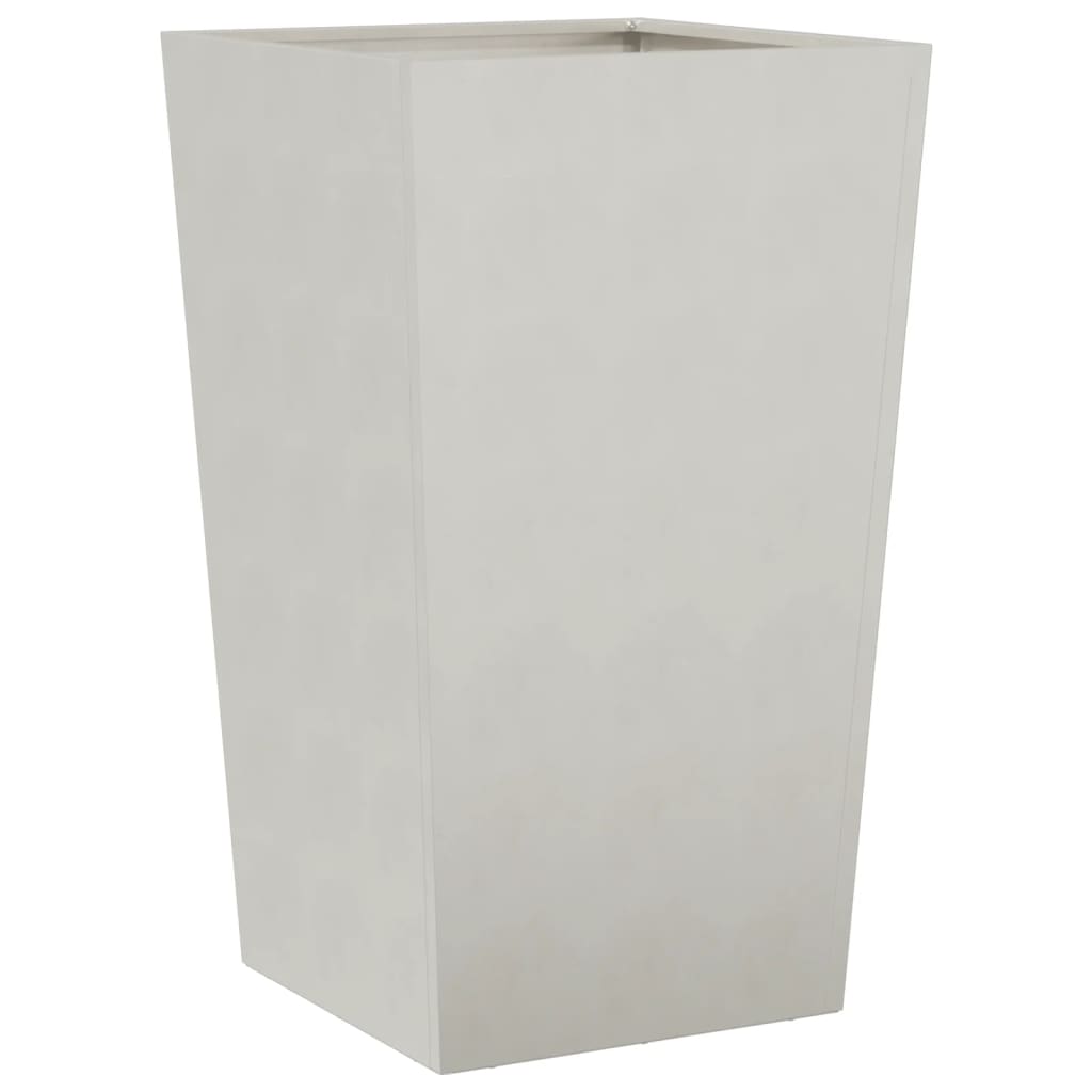 Plant pot 45x45x75 cm stainless steel