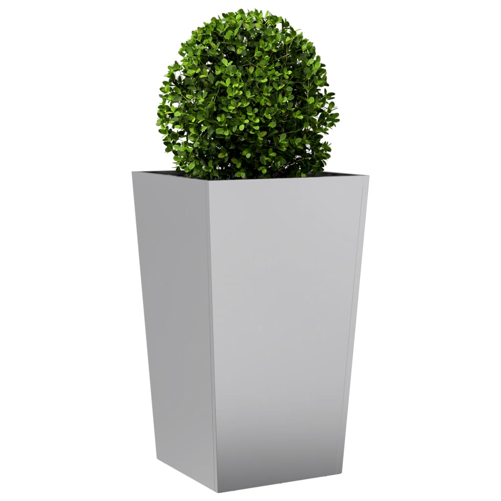 Planter 45x45x75 cm Galvanized steel