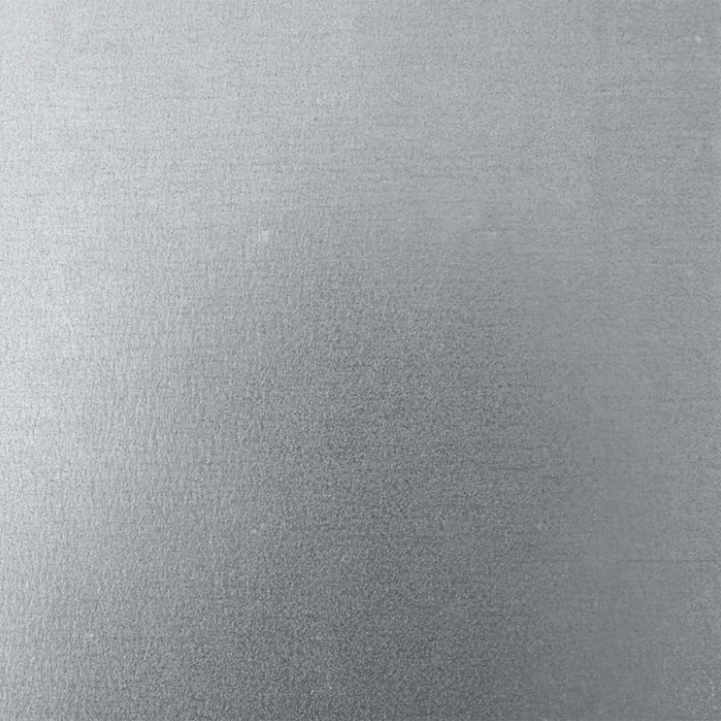 Planter 45x45x75 cm Galvanized steel