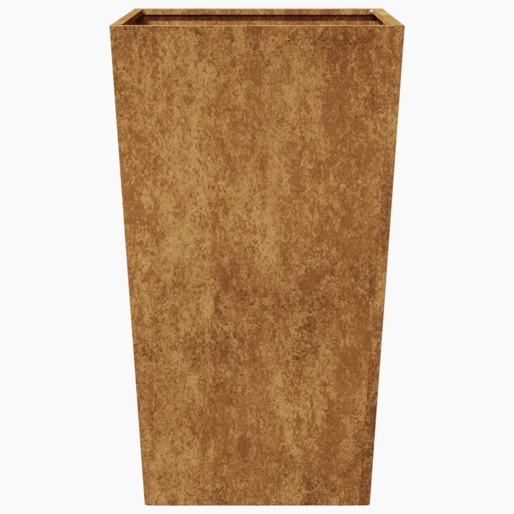 Plant pot 2 pcs. 45x45x75 cm Weatherproof steel