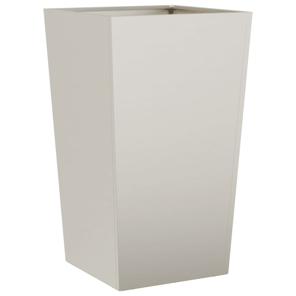 Plant pot 2 pcs. 45x45x75 cm Weatherproof steel