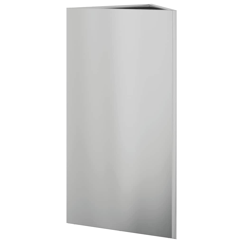 Pflanzkübel Dreieckig 40x40x75 cm Verzinkter Stahl