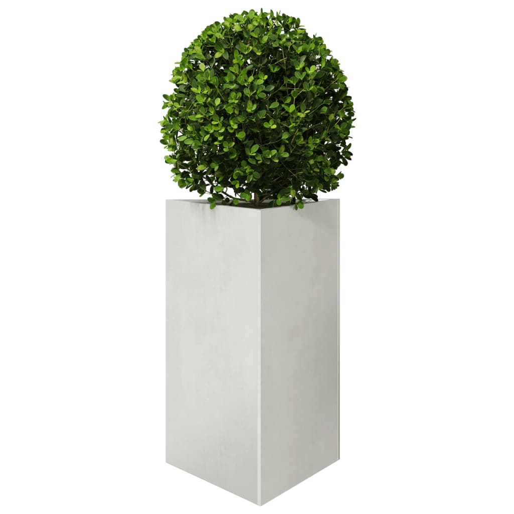 Plant Pot 2 pcs. Triangular 50x43x75 cm Stainless Steel