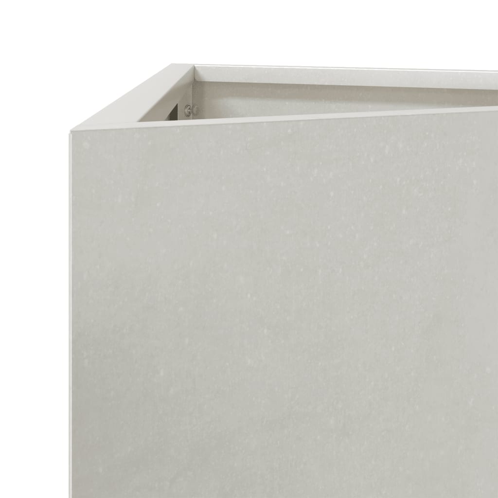 Plant Pot 2 pcs. Triangular 50x43x75 cm Stainless Steel