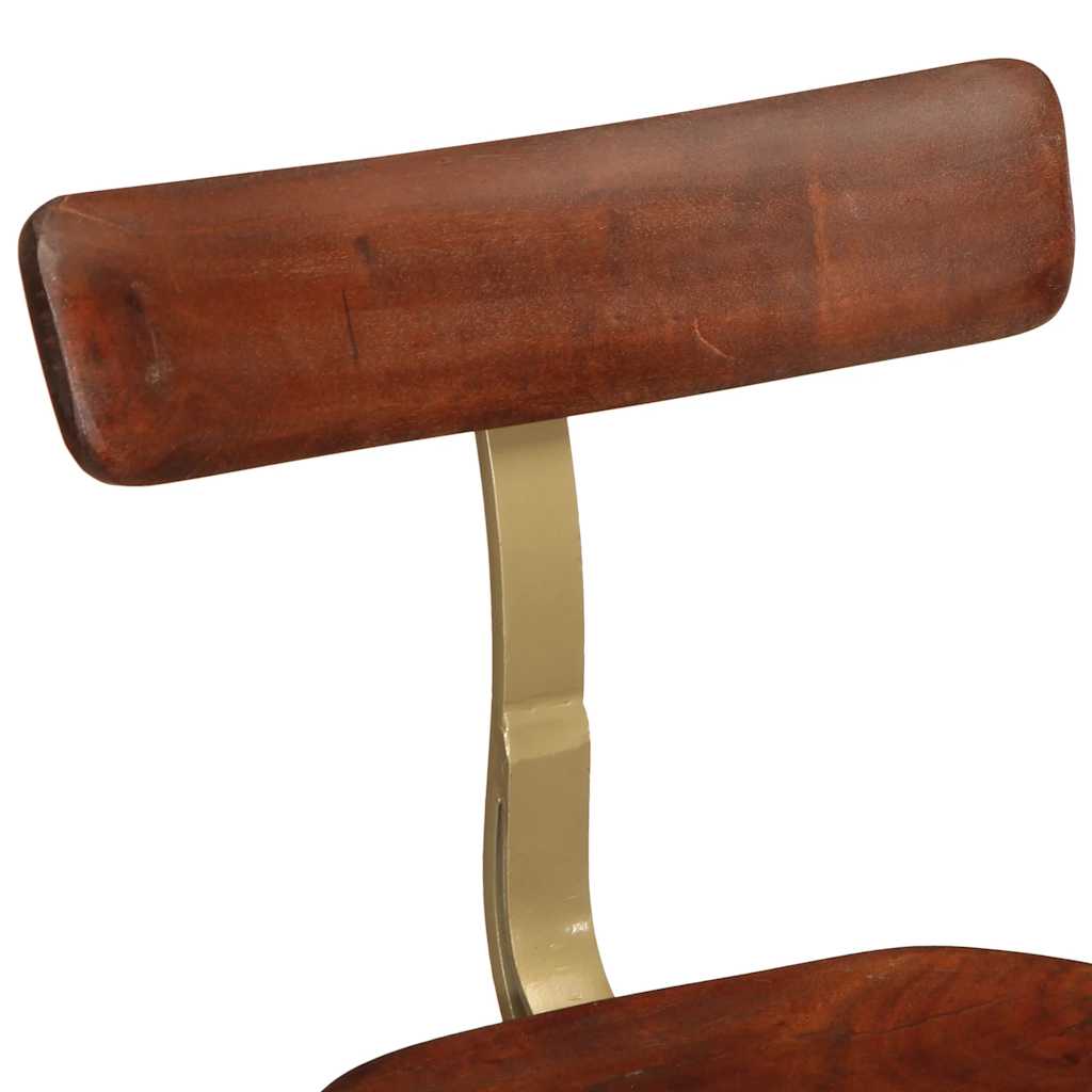 Barhocker 2 Stk. 49x43x88 cm Mango Massivholz