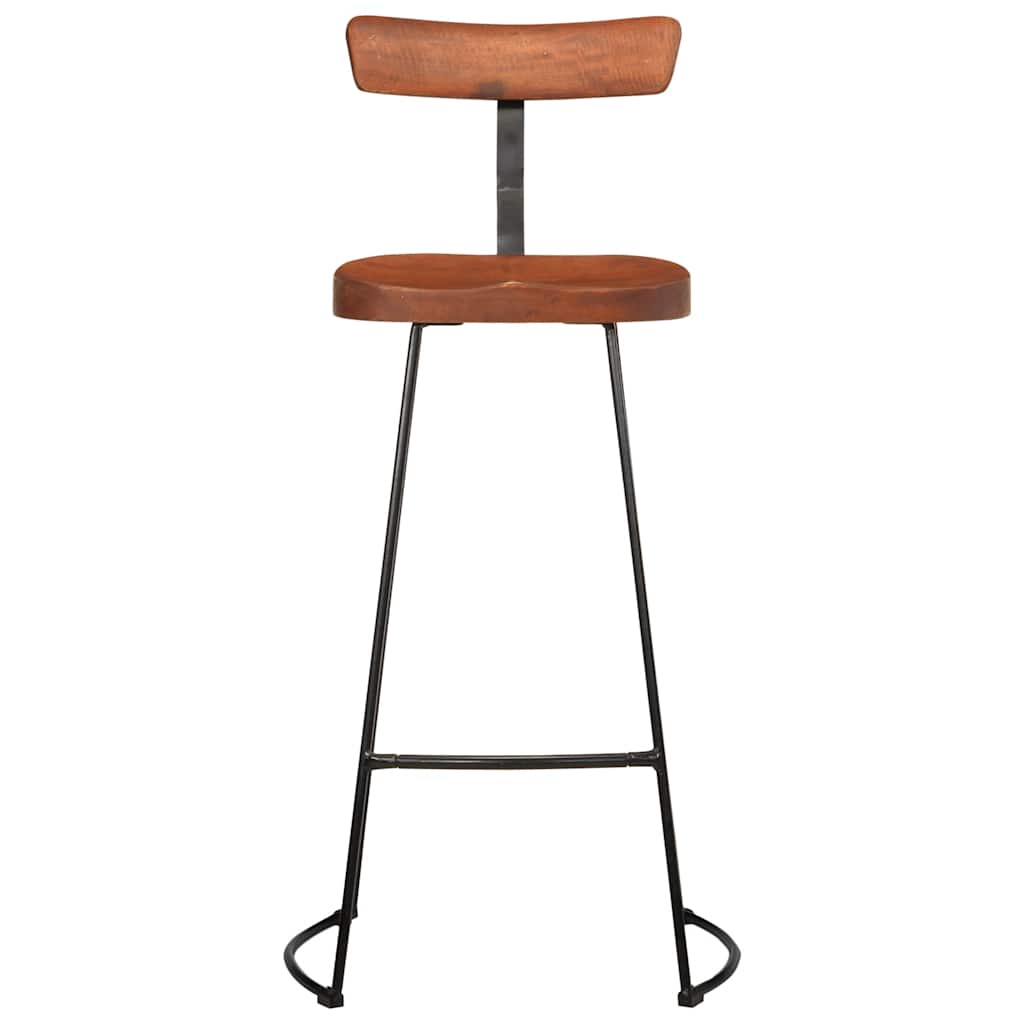 Barhocker 2 Stk. 49x43x103 cm Mango Massivholz