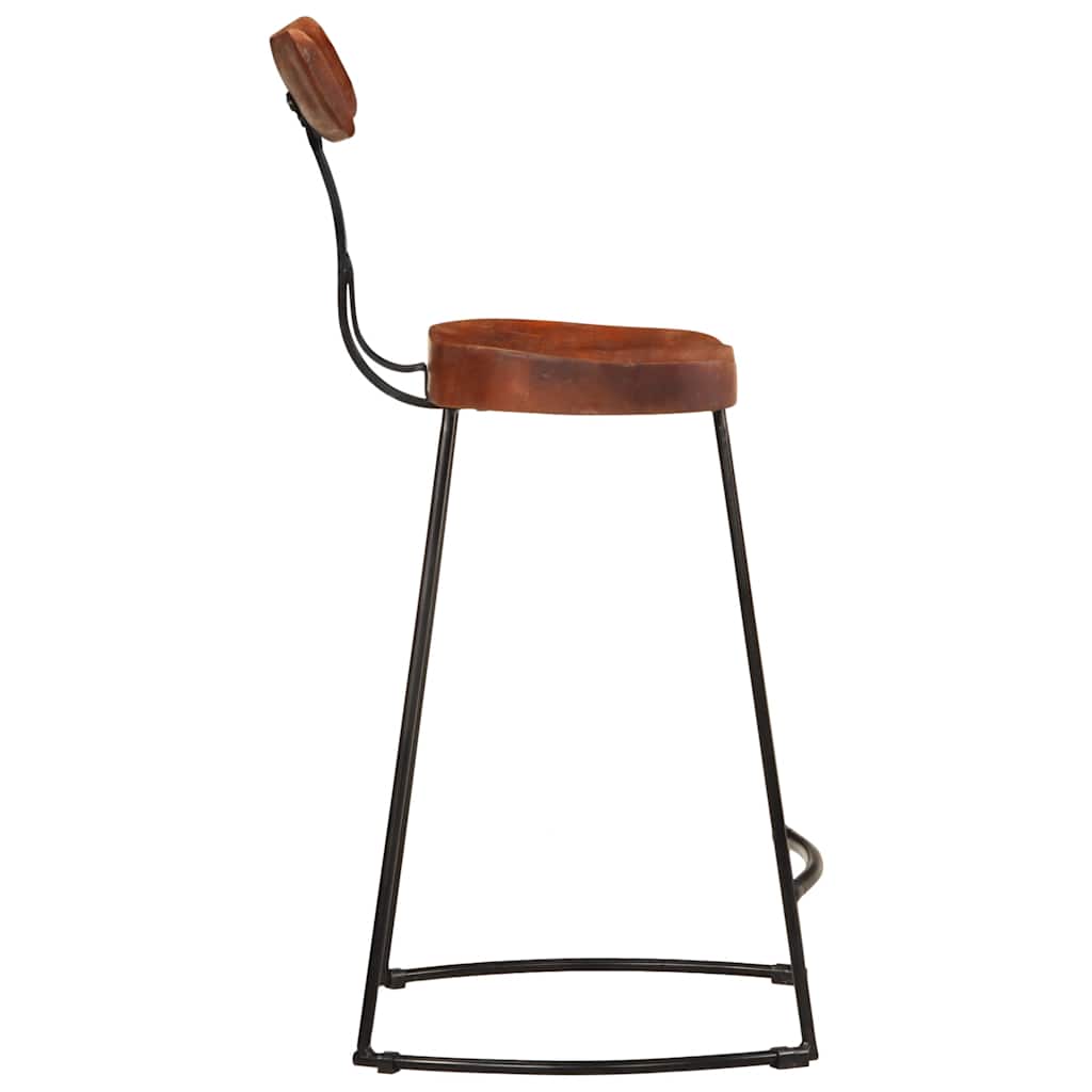 Barhocker 2 Stk. 49x43x88 cm Mango Massivholz