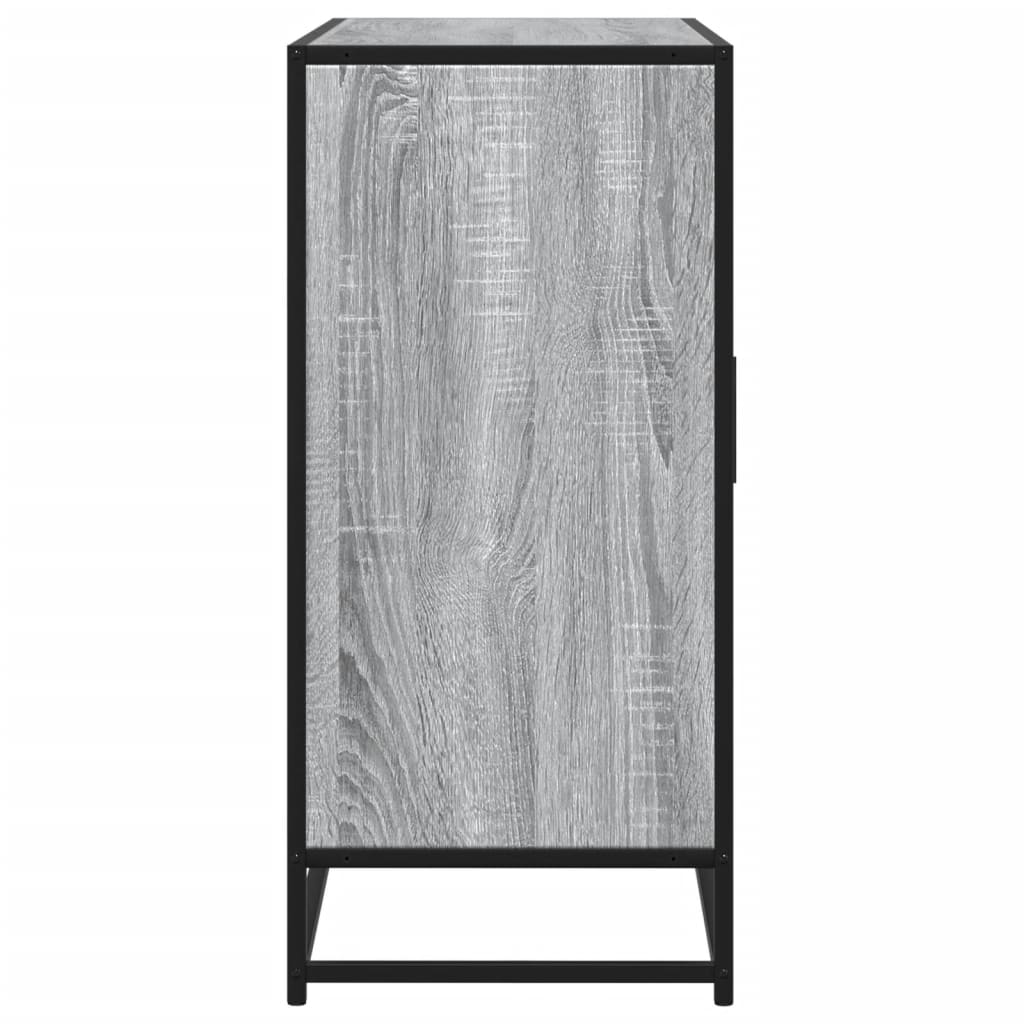 Sideboard Grey Sonoma 92x35x76 cm wood material
