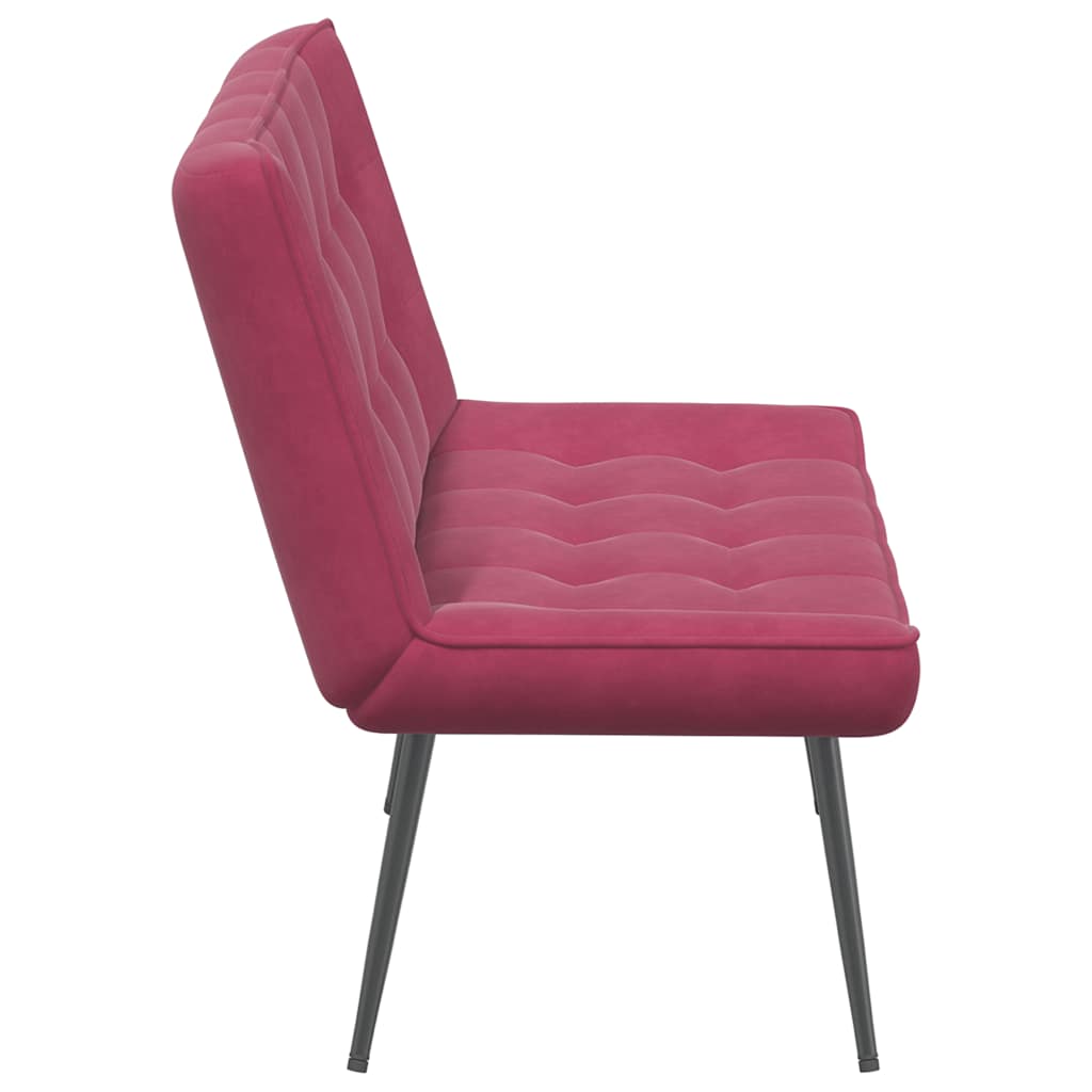 Bench Wine Red 110x74x84 cm Velvet
