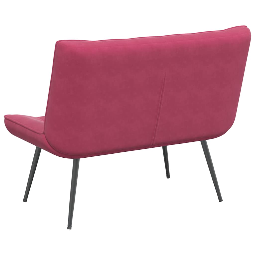 Bench Wine Red 110x74x84 cm Velvet