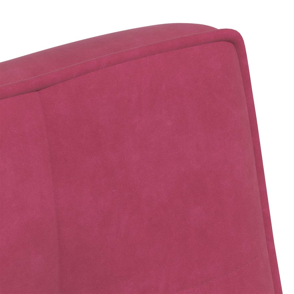 Bench Wine Red 110x74x84 cm Velvet