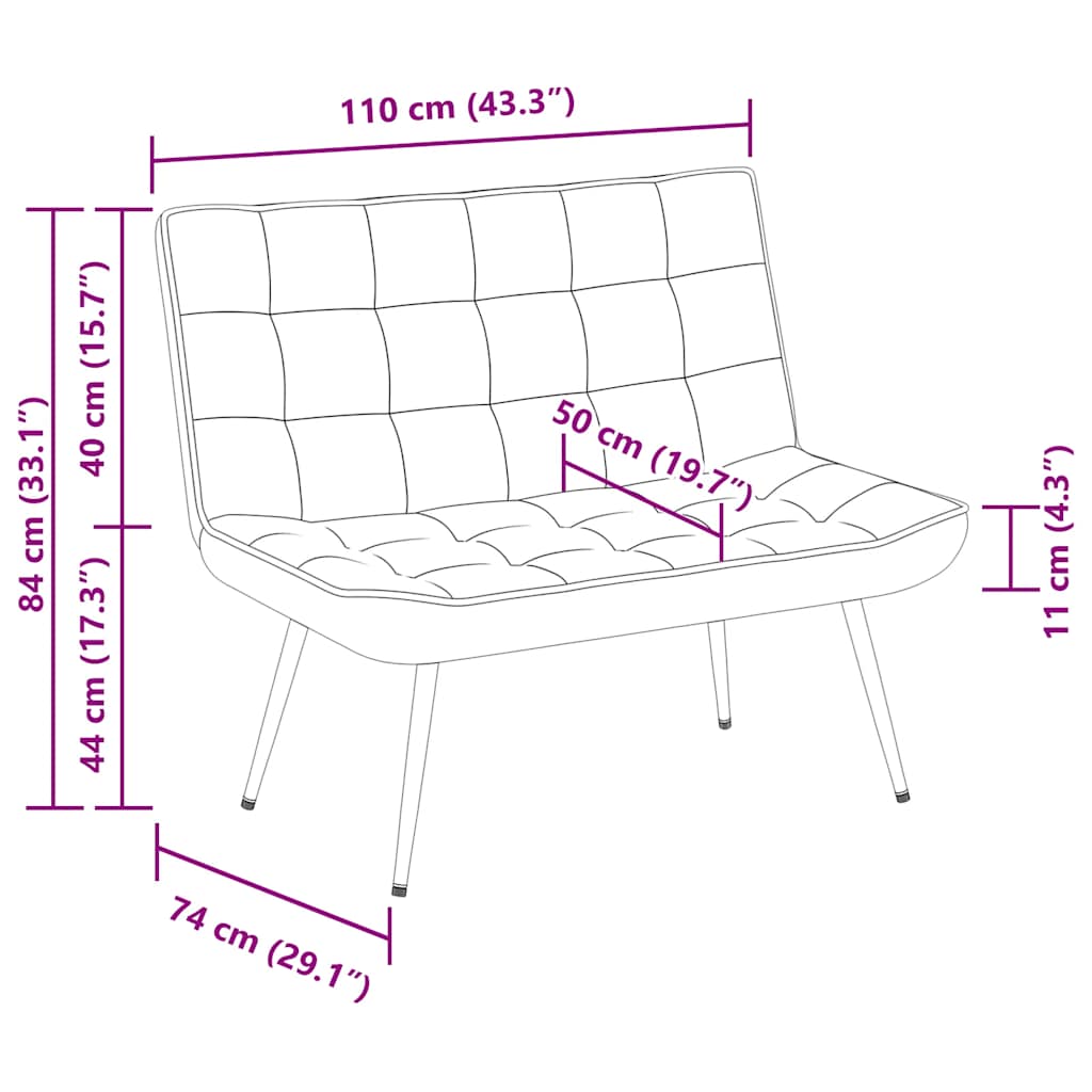 Bench Wine Red 110x74x84 cm Velvet