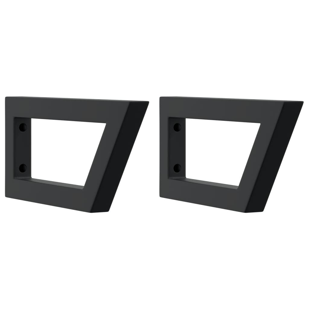 Washbasin shelf wall-mounted steel and solid beech wood