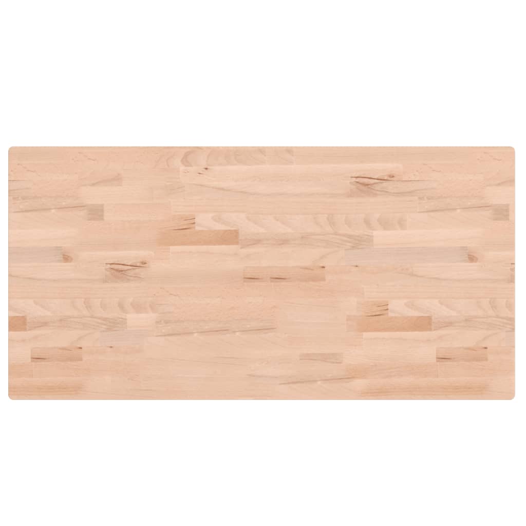 Washbasin shelf wall-mounted steel and solid beech wood