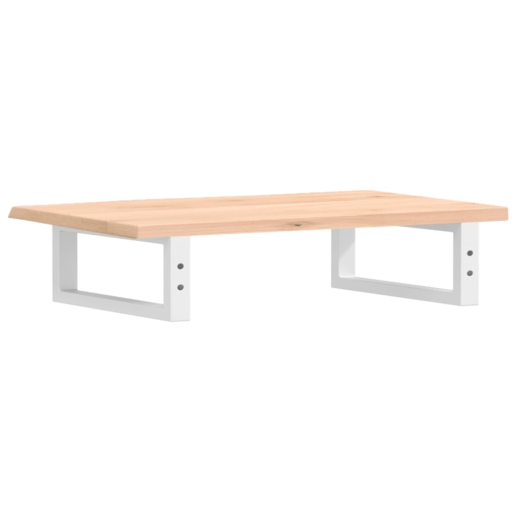 Vanity top with bracket steel and solid oak