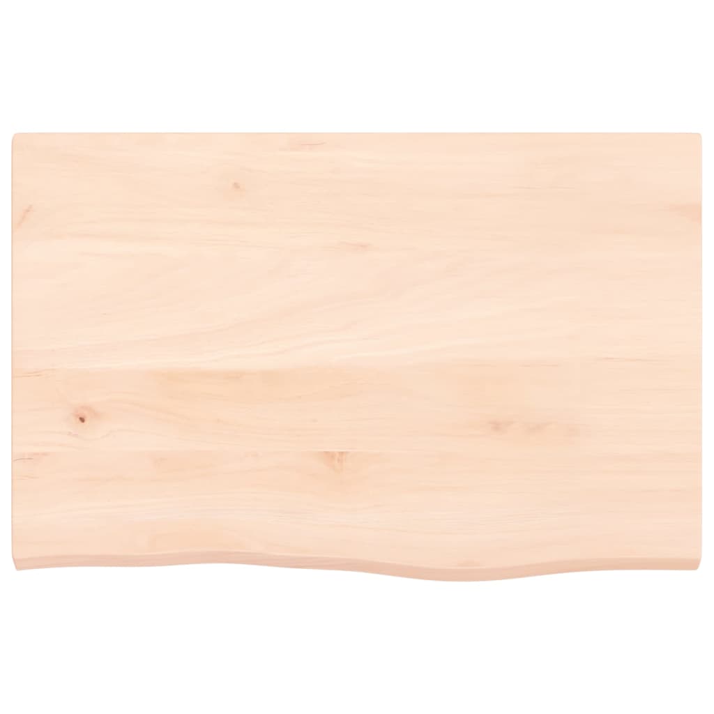 Vanity top with bracket steel and solid oak
