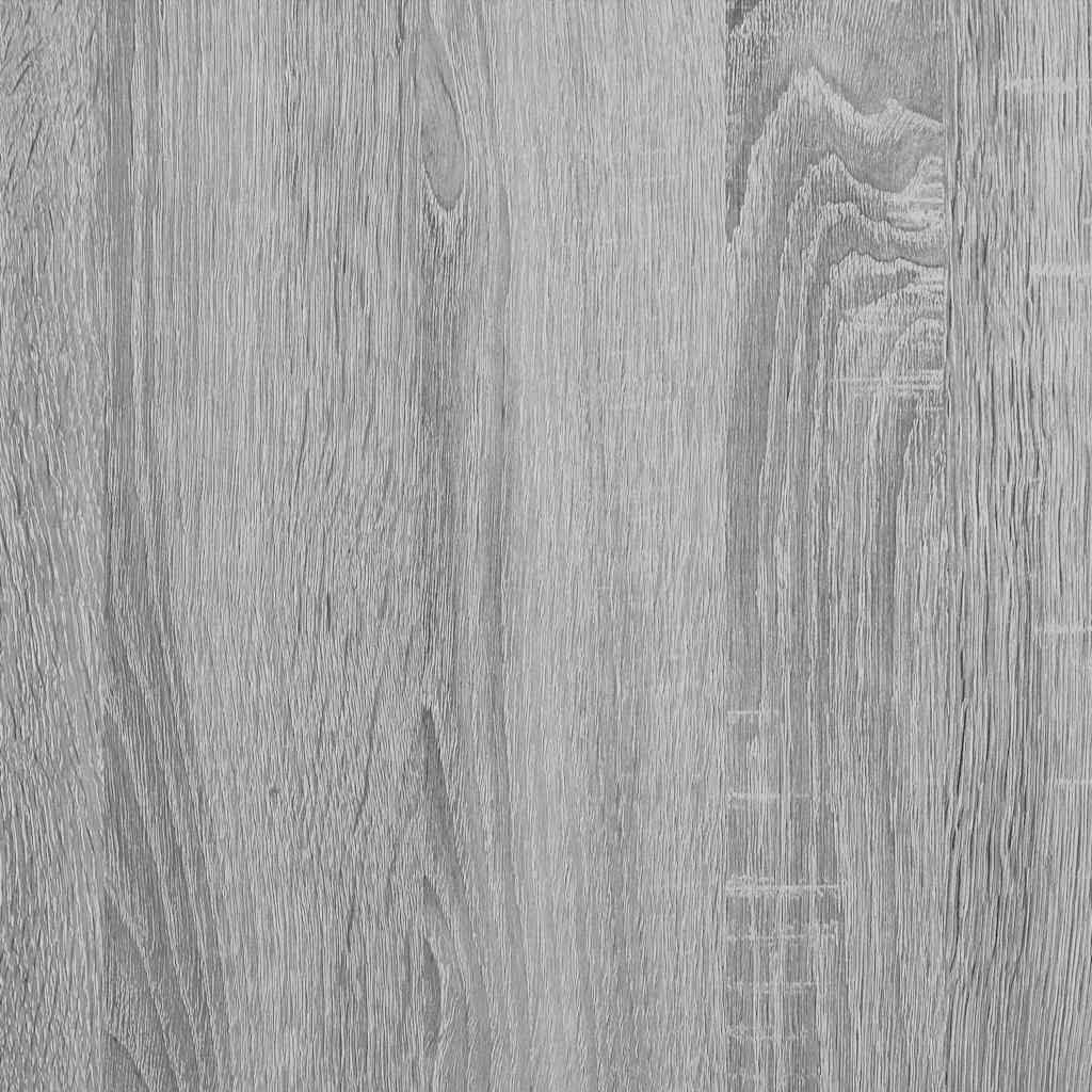 Heizkörperverkleidung Grau Sonoma 205x21,5x83,5 cm