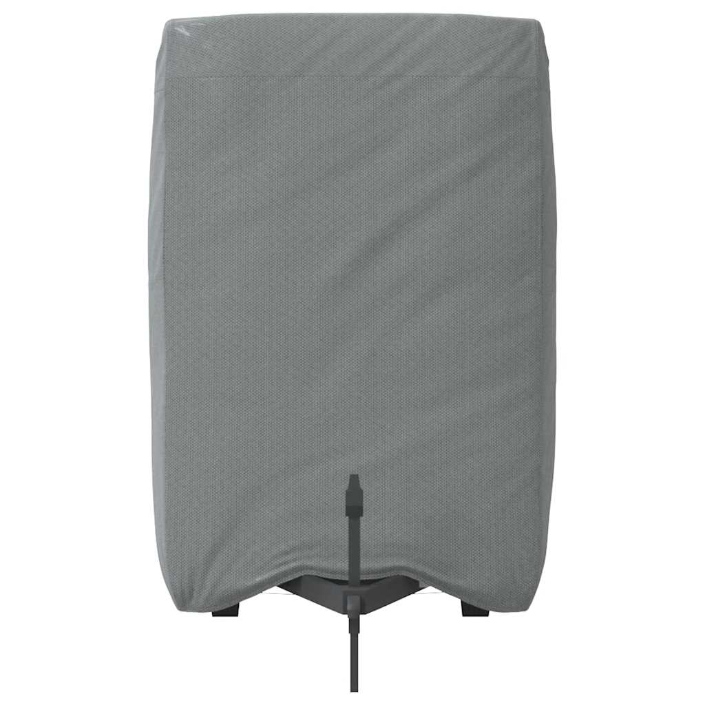 Schutzhülle für Pferdeanhänger Grau 334x148x230 cm Vliesstoff