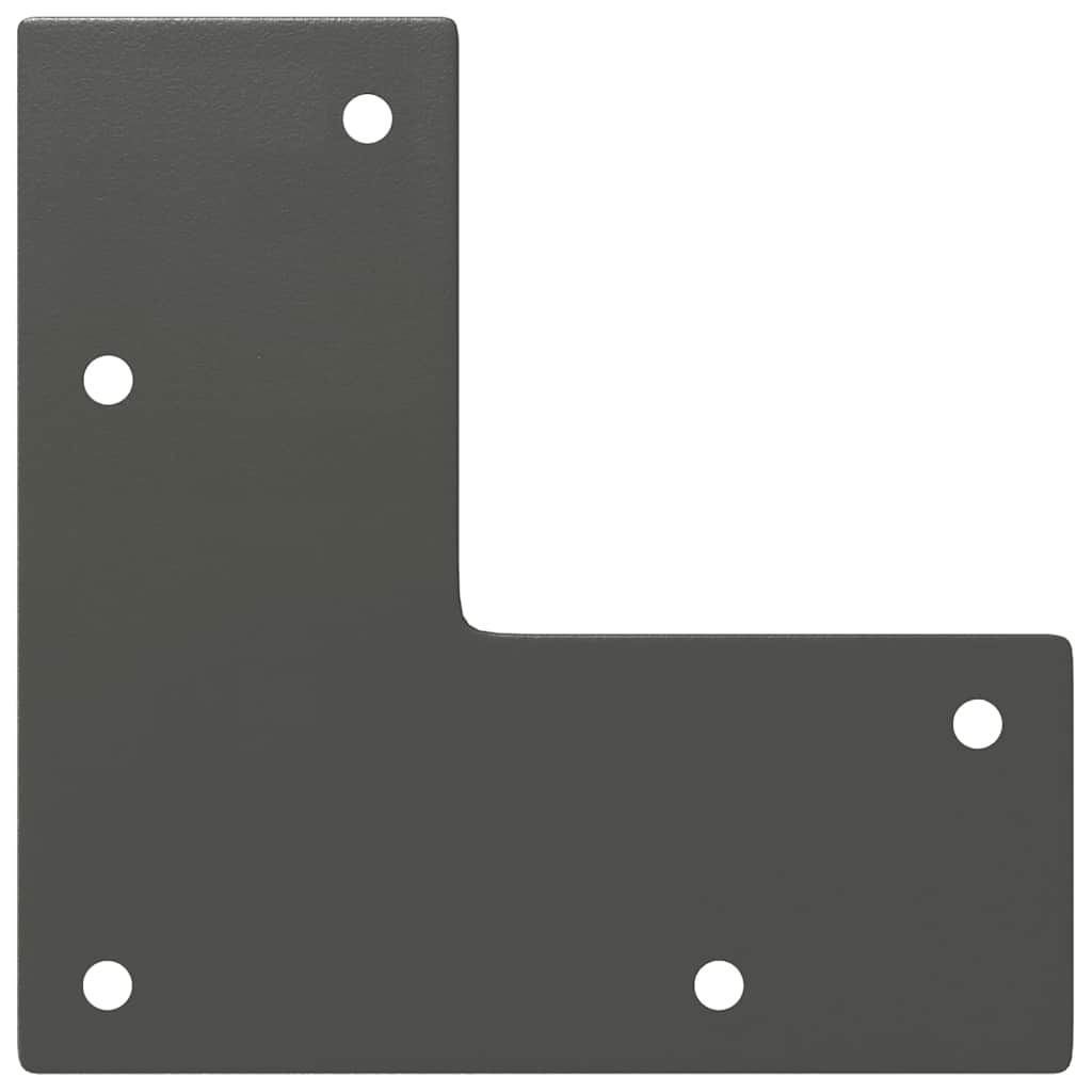 Hairpin legs for coffee table 4 pcs. Anthracite 30 cm solid steel