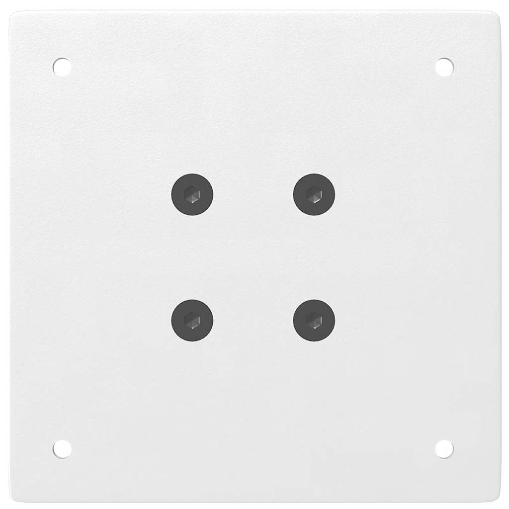 Coffee table legs 4 pcs. White 30-32 cm steel