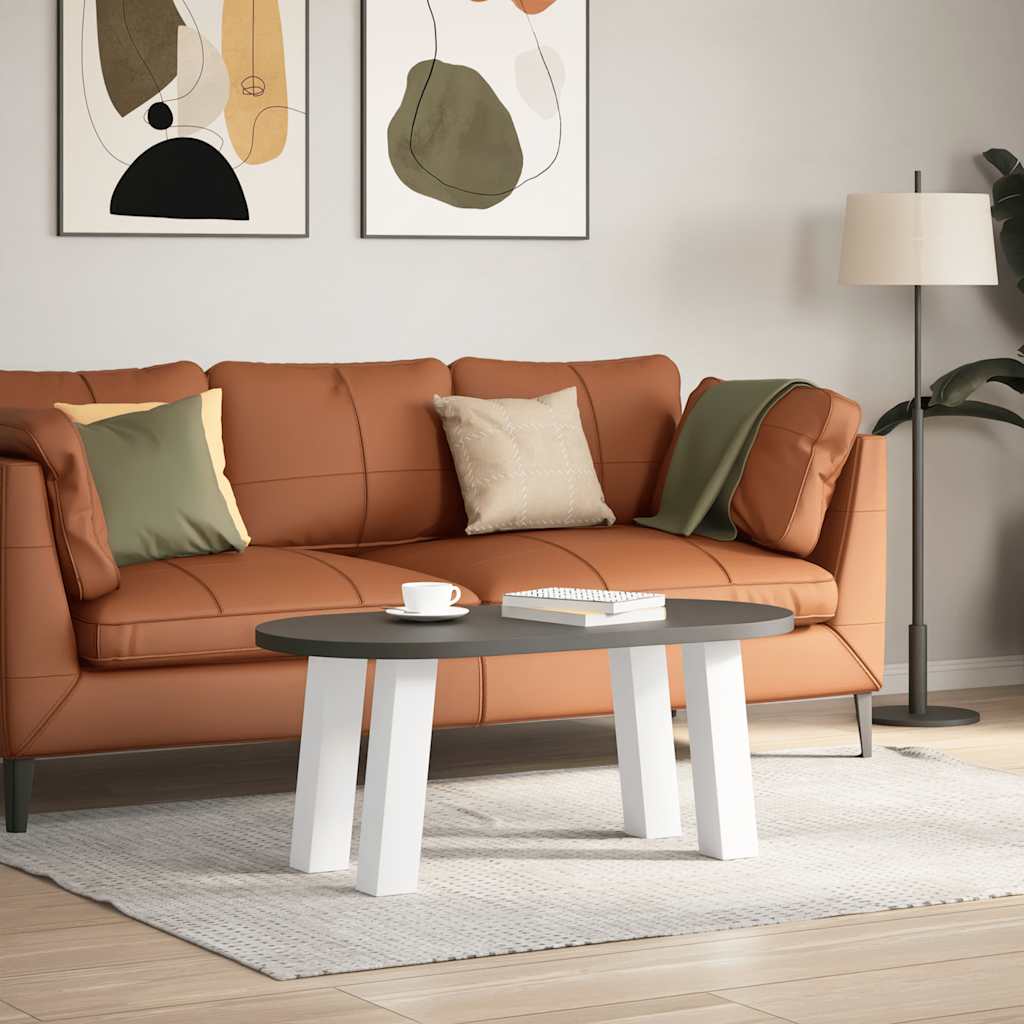 Coffee table legs 4 pcs. White 30 cm steel