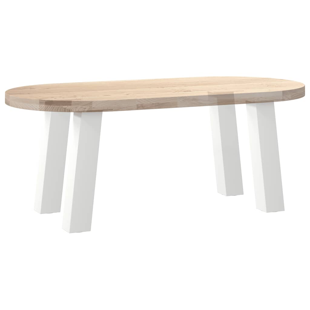 Coffee table legs 4 pcs. White 30 cm steel