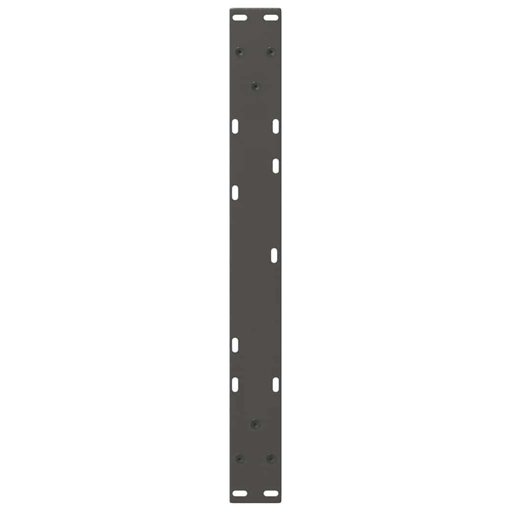 Couchtischbeine V-Form 2 Stück Anthrazit 50x(30-31,3) cm Stahl