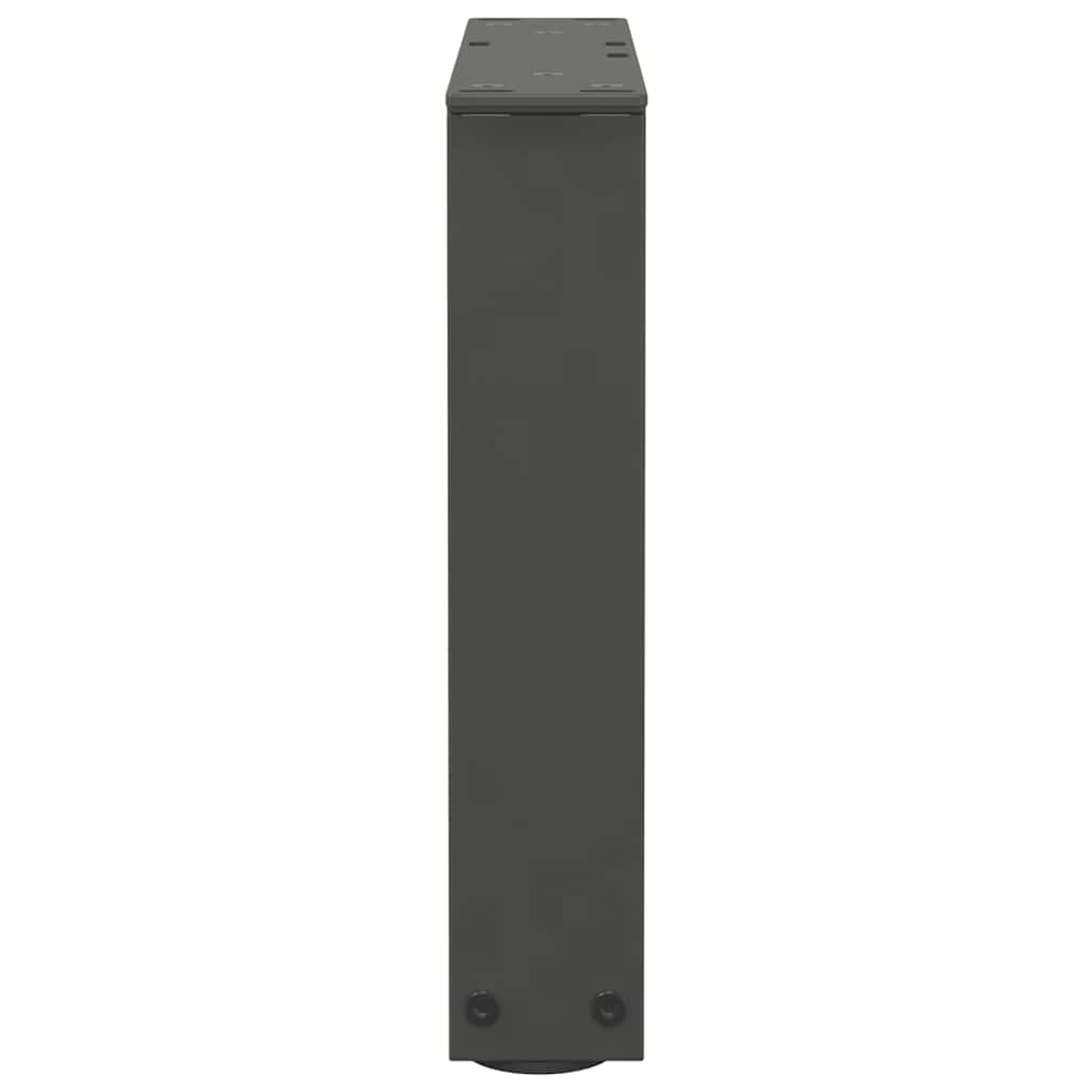 Couchtischbeine V-Form 2 Stück Anthrazit 30x(30-31,3) cm Stahl