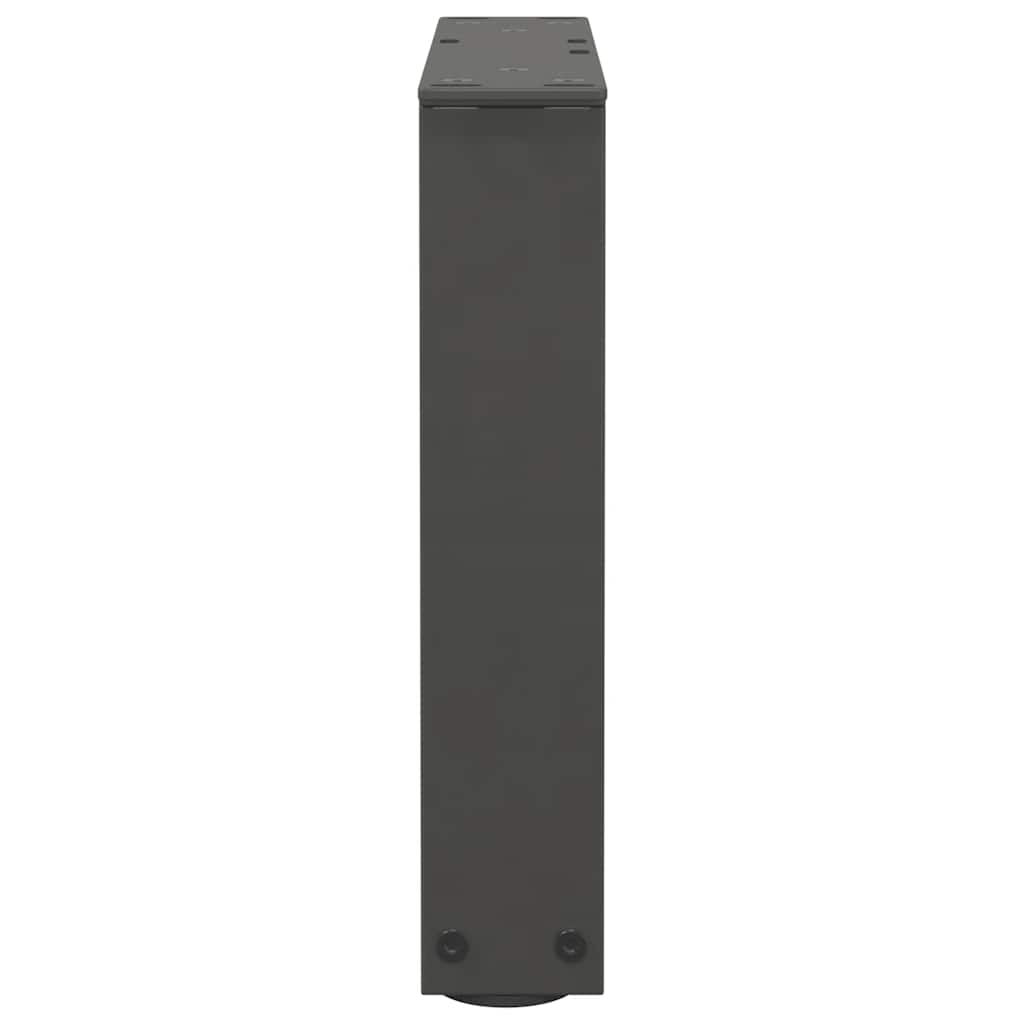 Couchtischbeine V-Form 2 Stück Anthrazit 40x(30-31,3) cm Stahl