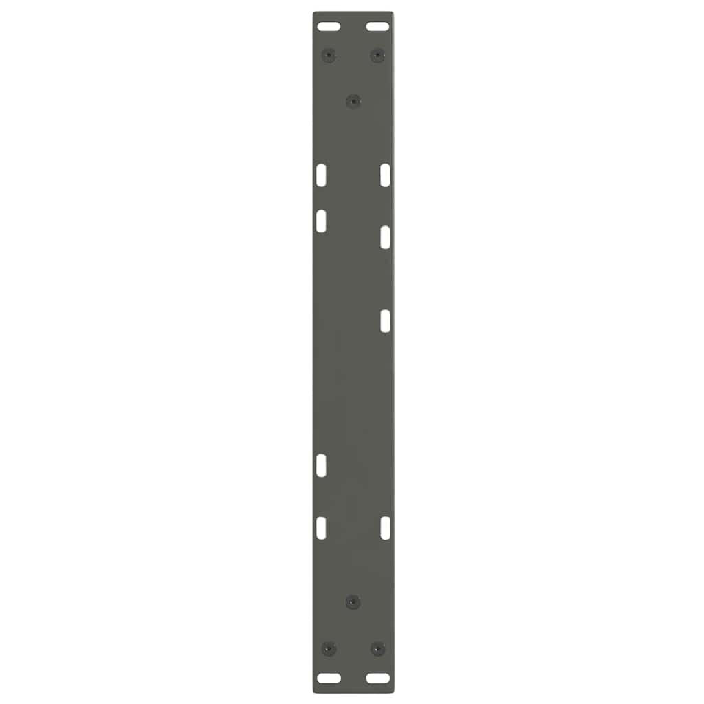 Coffee table legs V-shape 2 pieces anthracite 60x(30-31.3) cm steel