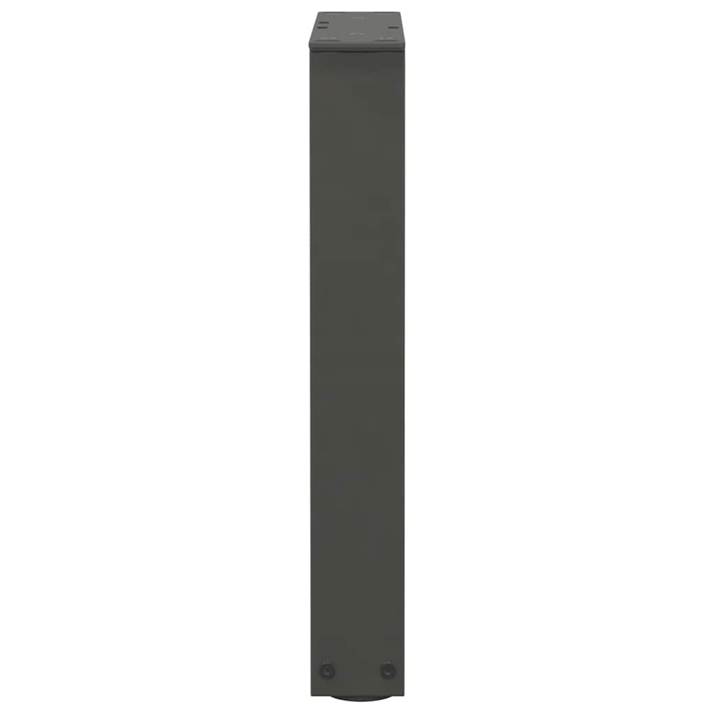 Couchtischbeine V-Form 2 Stück Anthrazit 28x(42-43,3) cm Stahl