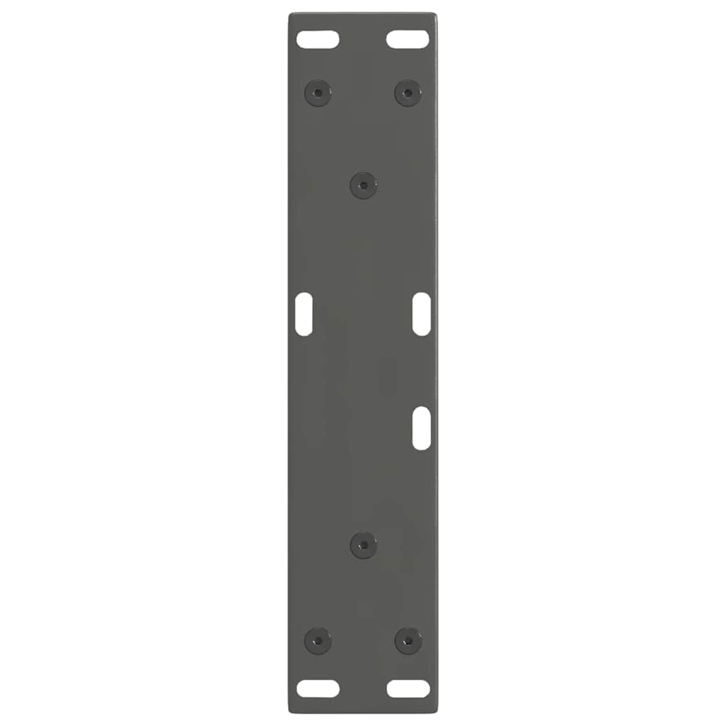 Couchtischbeine V-Form 2 Stück Anthrazit 38x(42-43,3) cm Stahl