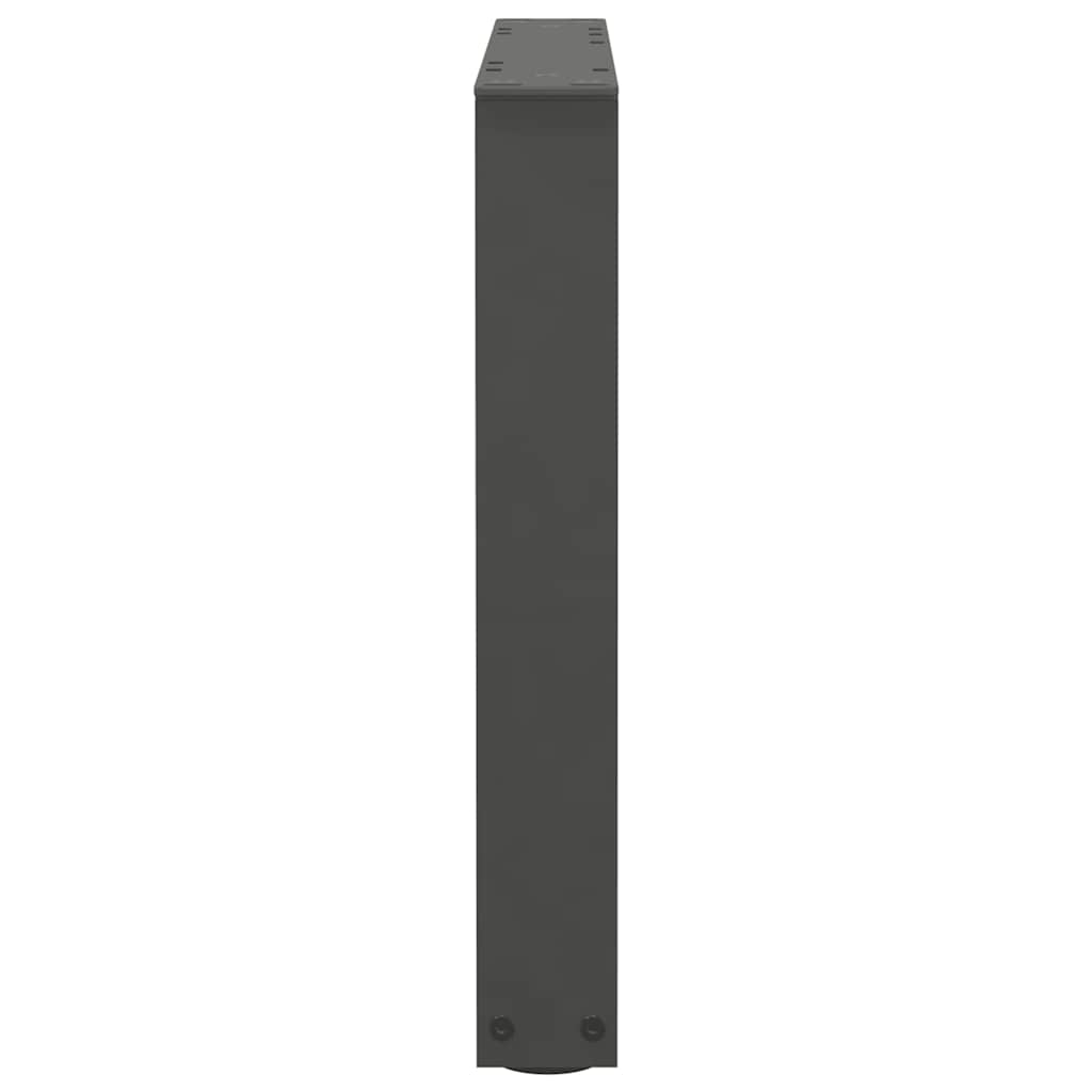 Couchtischbeine V-Form 2 Stück Anthrazit 60x(42-43,3) cm Stahl