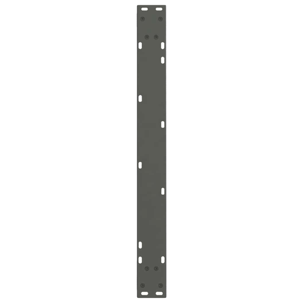 Dining Table Legs V-Shape 2 Pieces Anthracite 80x(72-73.3) cm Steel