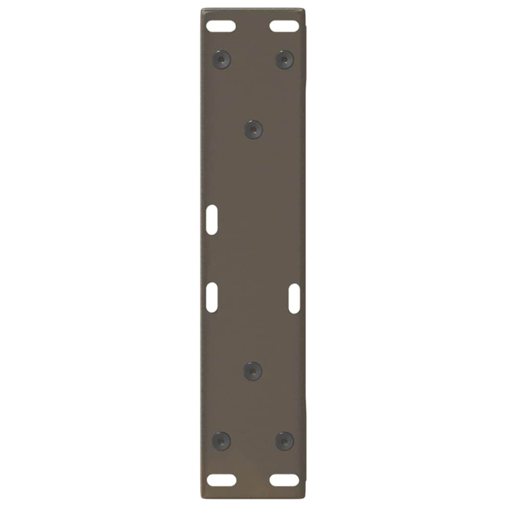 Coffee table legs 2 pcs. Natural steel 28x(42-43.3) cm steel