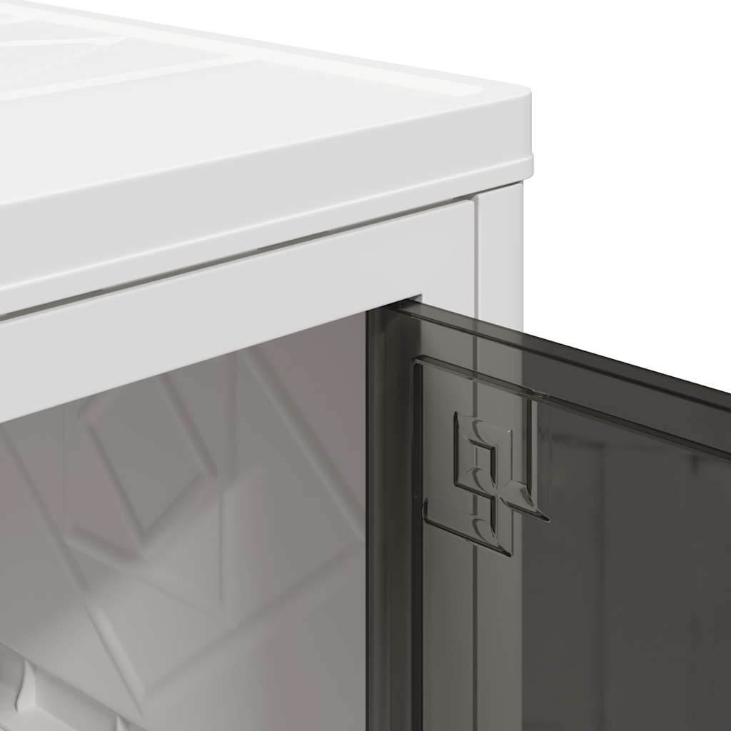 Storage box with wheels Stackable 5-tier 28 L