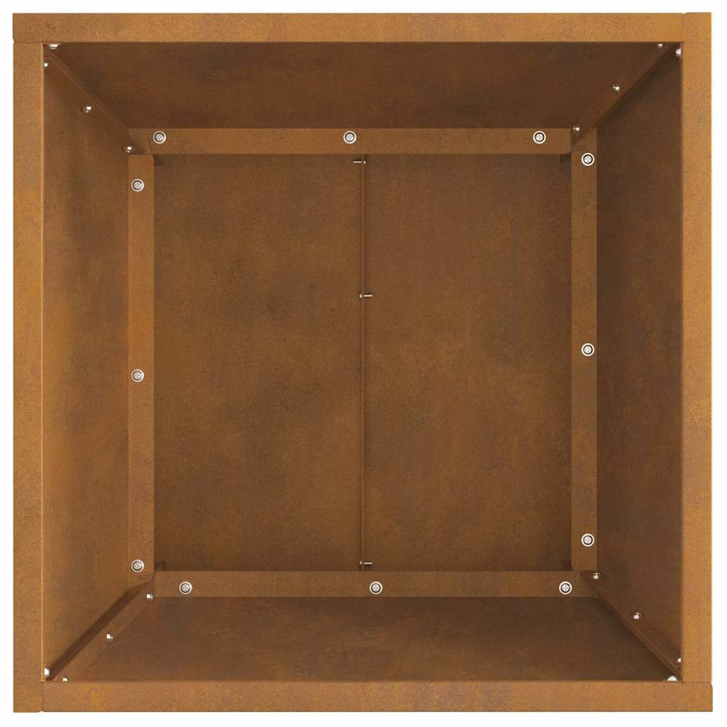 Feuerplatz Braun 40 x 40 x 35 cm Stahl