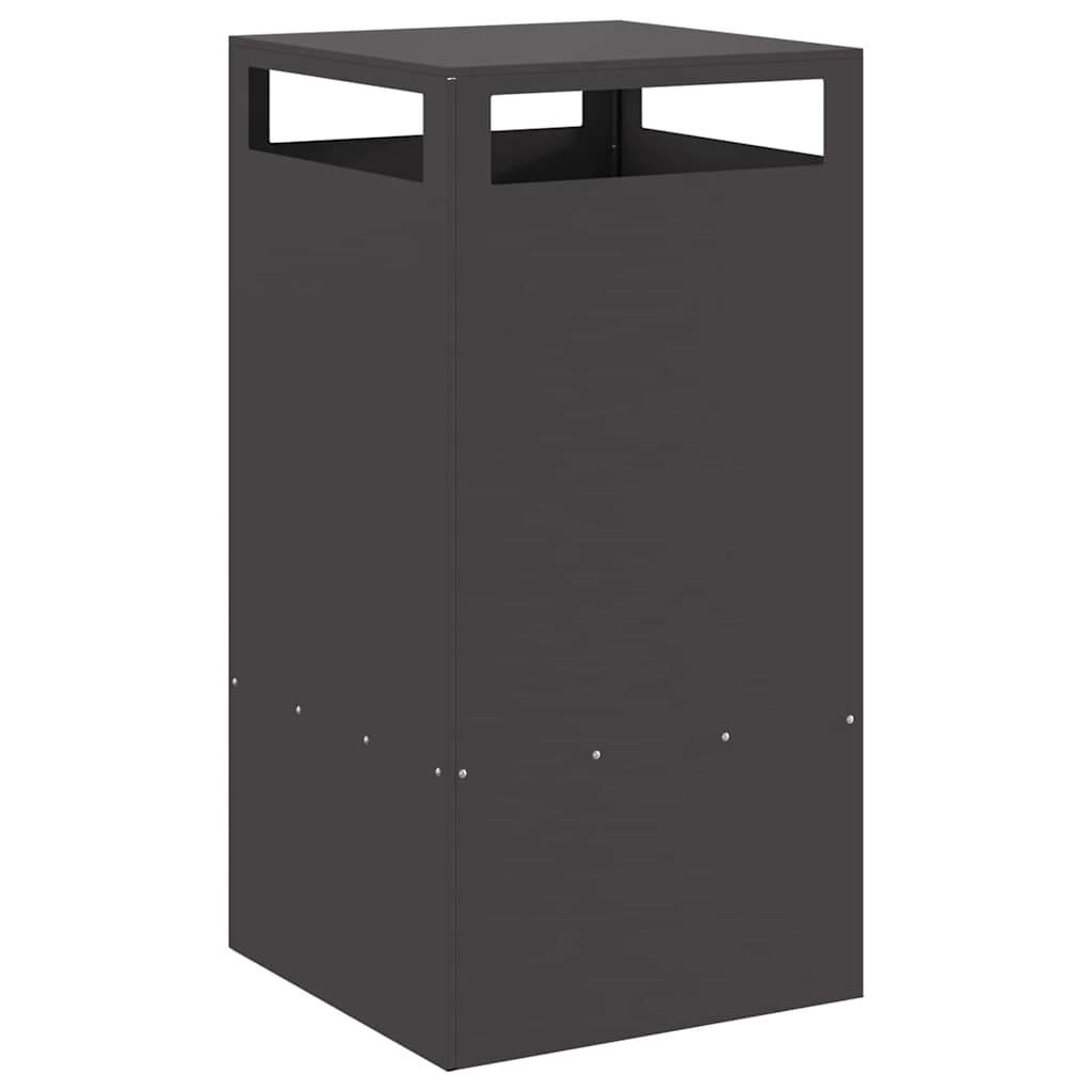 Feuerplatz Schwarz 50 x 50 x 100 cm Kaltgewalzter Stahl