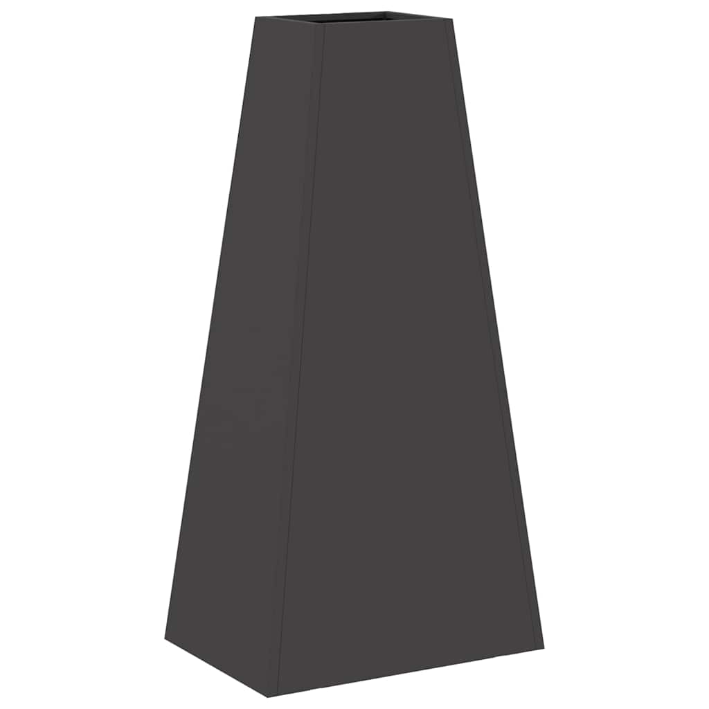 Feuerplatz Schwarz 50 x 35 x 100 cm Kaltgewalzter Stahl