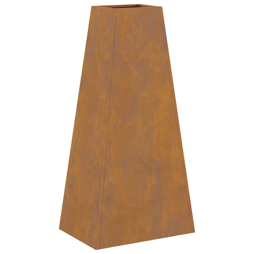 Feuerplatz Braun 50 x 35 x 100 cm Witterungsbeständiger Stahl