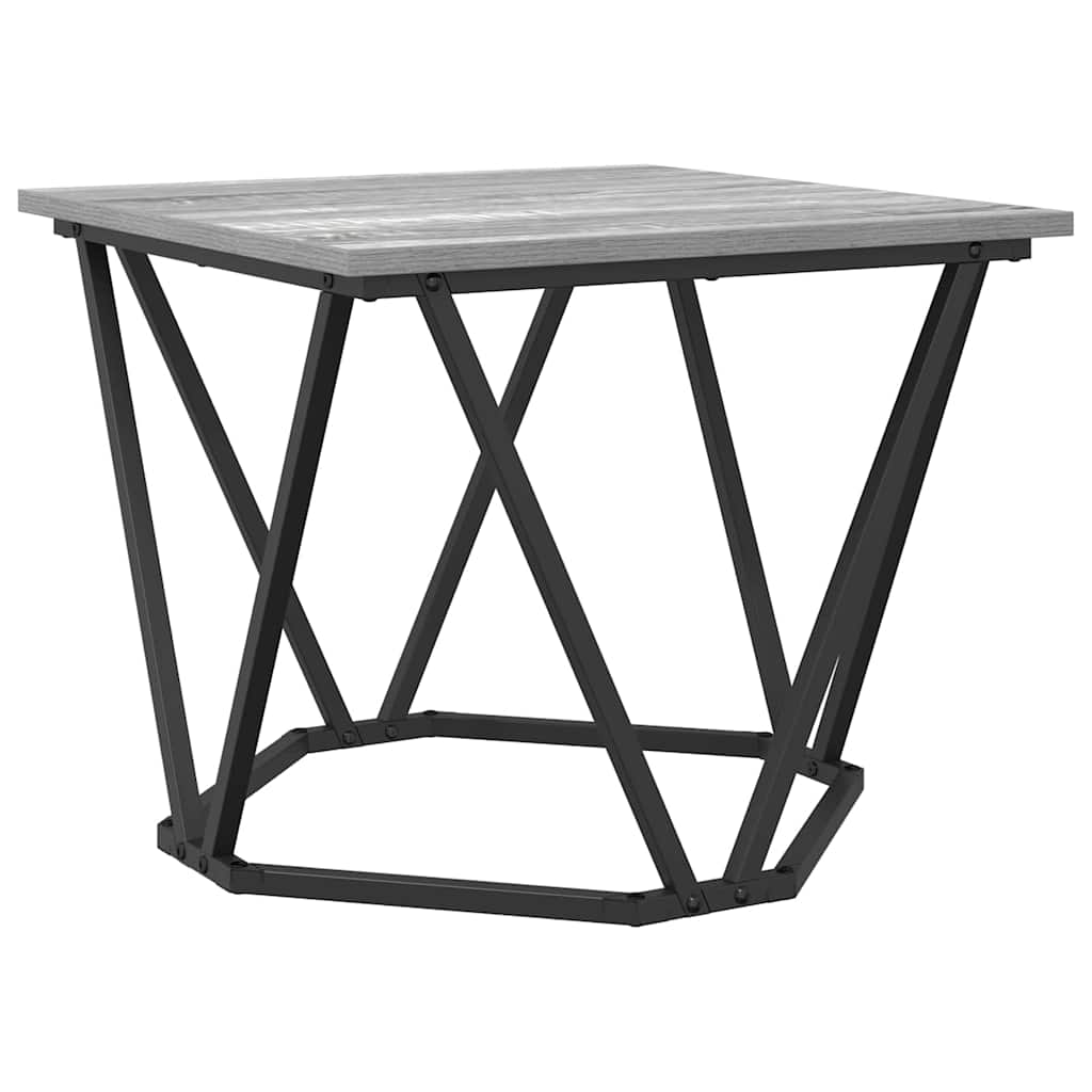 Couchtisch 3 pcs Grau Sonoma 50 x 50 x 40 cm