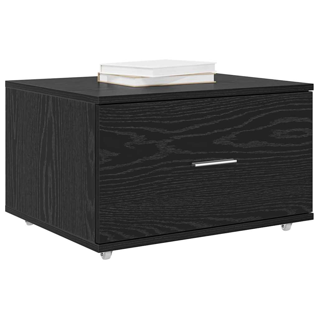 Schubladenschrank Schwarz 55 x 45 x 33,5 cm Holzwerkstoff