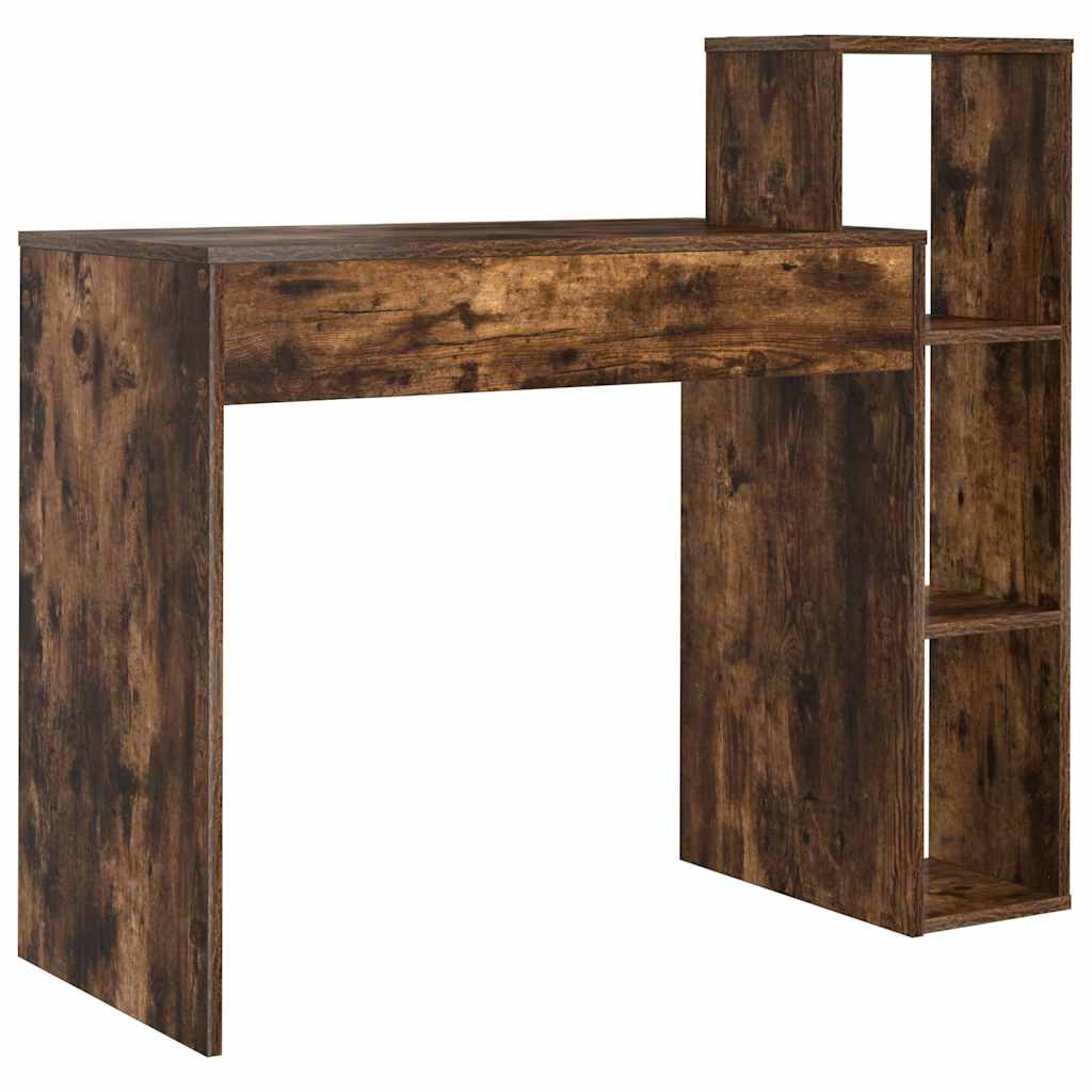Schreibtisch Räuchereiche 100 x 40 x 90 cm Holzwerkstoff