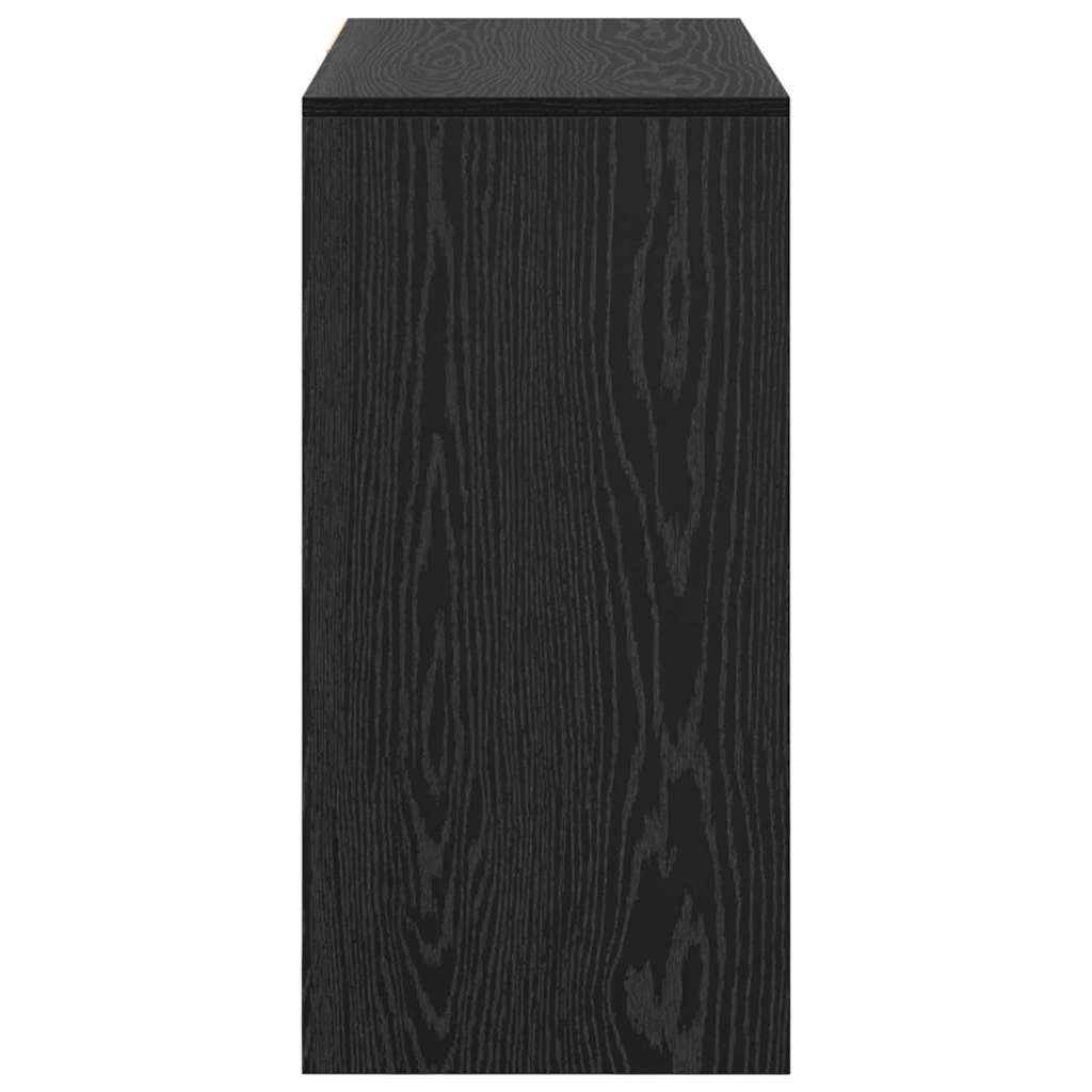 Schreibtisch Schwarze Eiche 90 x 37.5 x 75 cm Holzwerkstoff