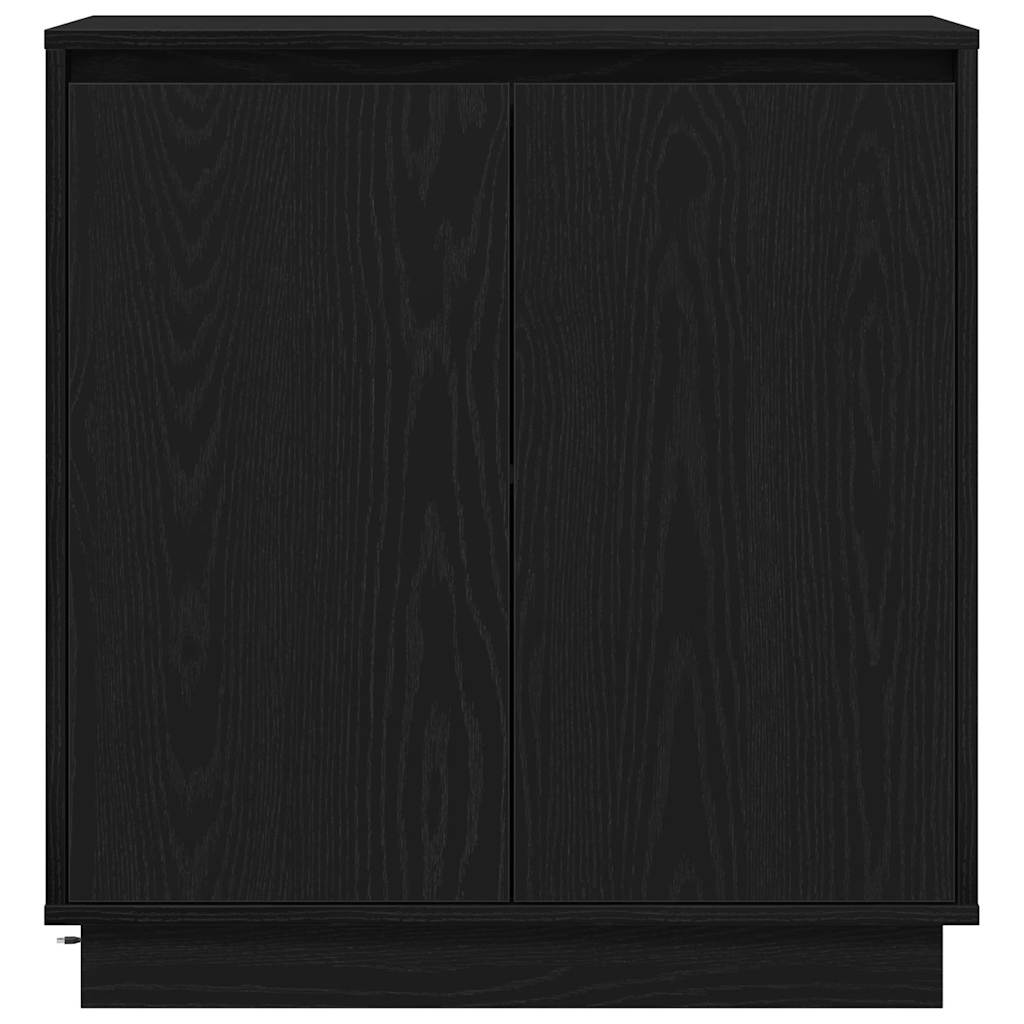 Sideboard Schwarze Eiche 71 x 34,5 x 75 cm Holzwerkstoff