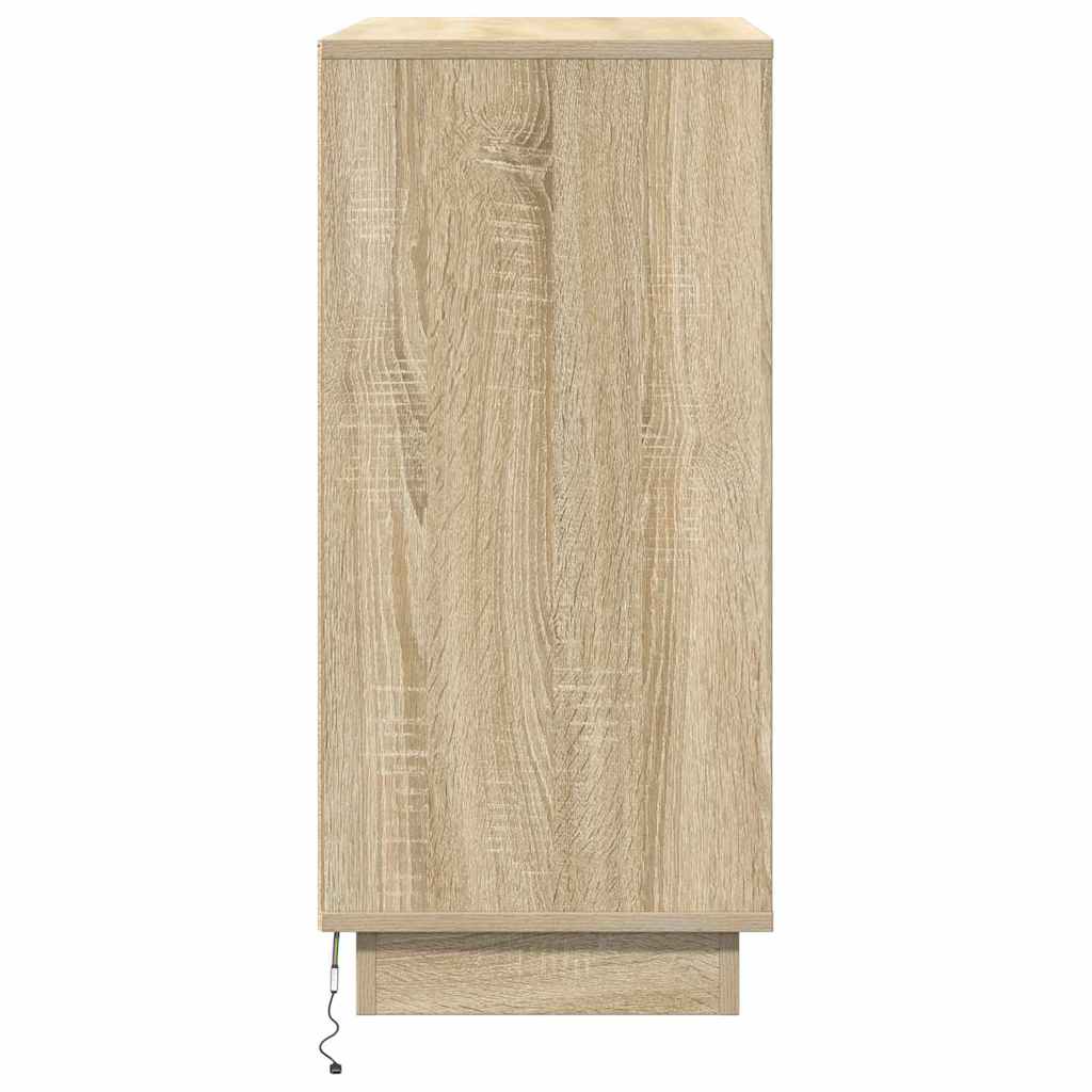 Sideboard mit Tür Sonoma Eiche 71 x 34,5 x 75 cm Holzwerkstoff