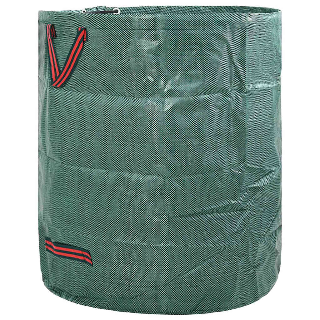 Gartenmüllsäcke 12 pcs Grün 67 x 67 x 75.5 cm Polypropylen